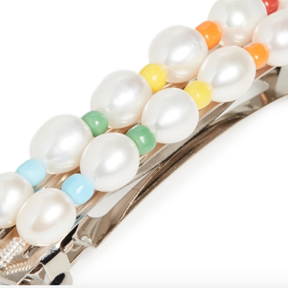 éliou Elba Genuine Pearl Hair Clip - Picture 4 of 7